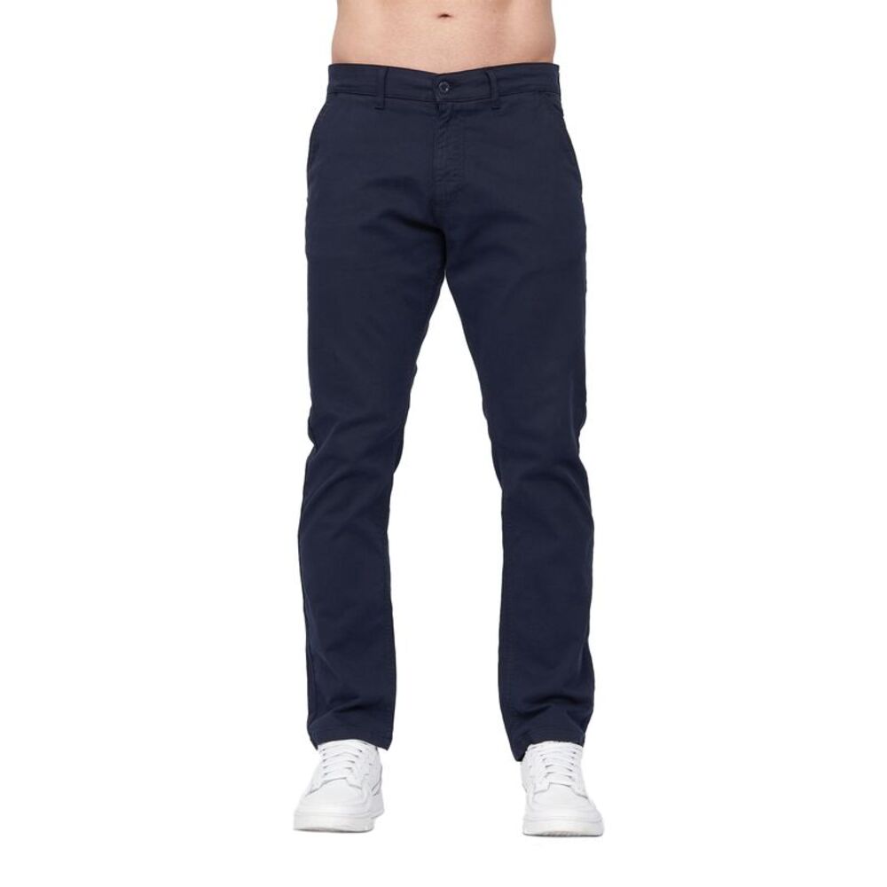 Duck and Cover Mens Moretor Chinos / Navy